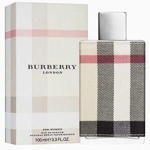 Authentic Burberry London Eau de Parfum in Cream and Pink.  100ML (3.3 FL OZ)